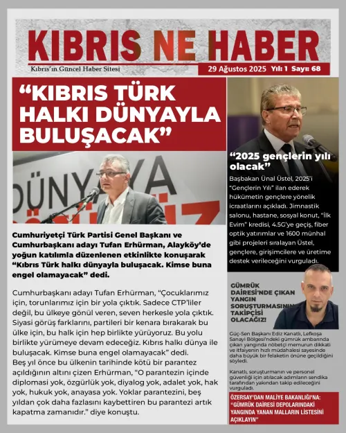 29 Ağustos 2025 Cuma
